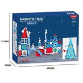 Space Series 3D Magnetic Building Blocks Creative Educational Magnetic Construction Tiles for Toddlers Plastic Set
